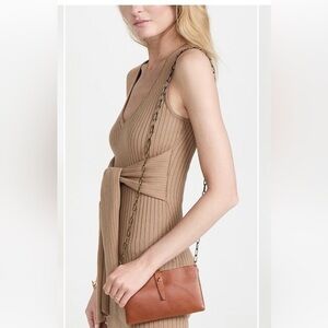 Madewell The Transport Accordion Crossbody English Saddle